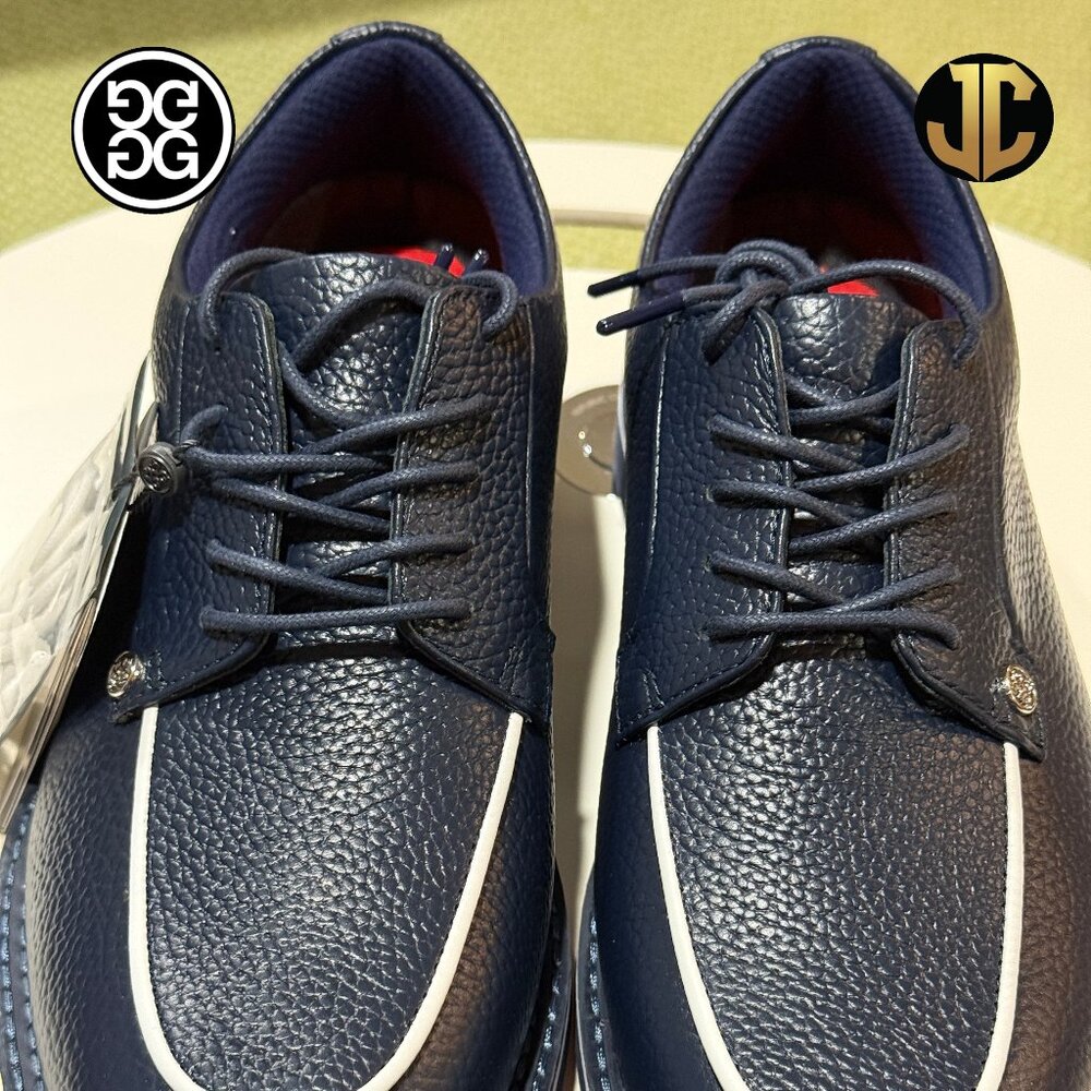 Men’s G/Fore Gallivanter Contrast Split Toe Spikeless Golf Shoes Twilight  Sz 9